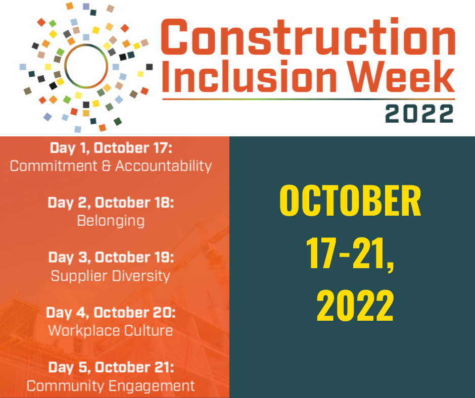 construction inclusion week itinerary 