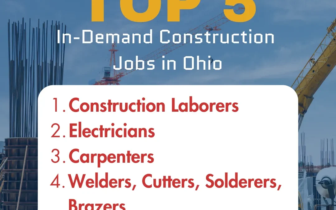 Ohio’s Top 5 In-Demand Construction Jobs
